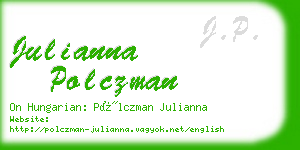 julianna polczman business card